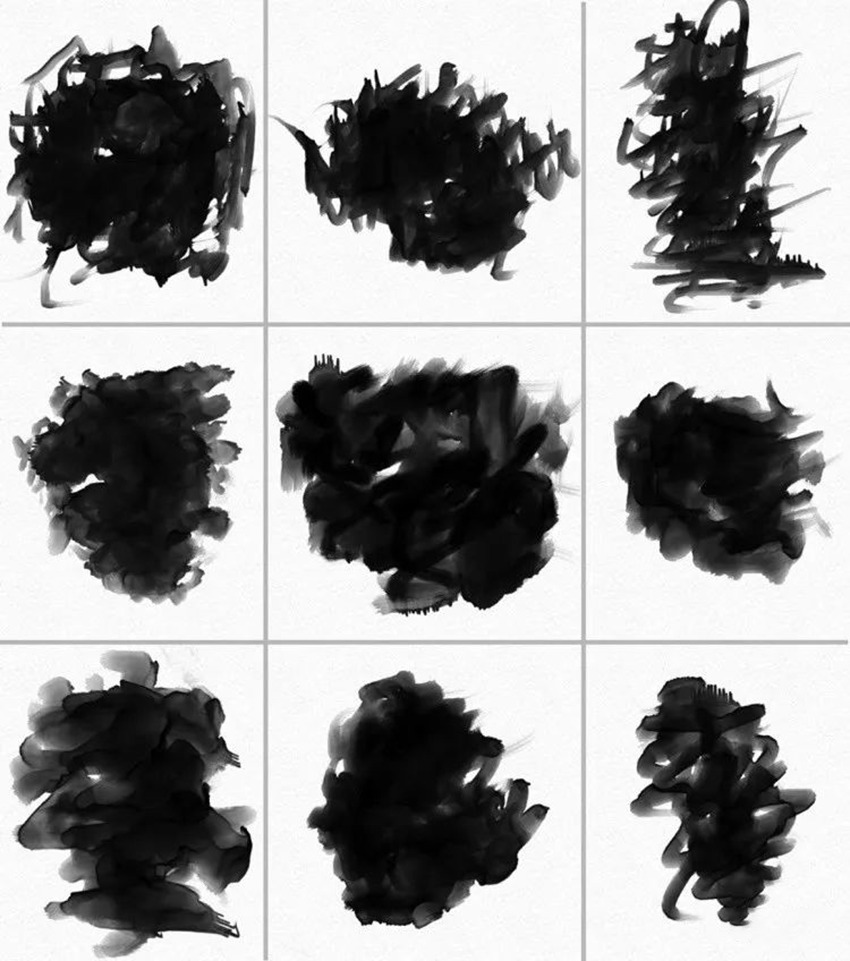 PS笔刷-水墨水彩中国风PS笔刷合集 笔刷资源 sucaiwan.com