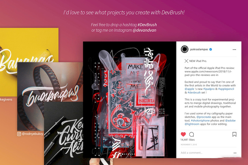 Procreate笔刷-手写书法墨水艺术字体笔刷素材下载 笔刷资源 第7张-素材湾丨精选海外优质设计素材资源 Procreate笔刷-手写书法墨水艺术字体笔刷素材下载 笔刷资源 sucaiwan.com