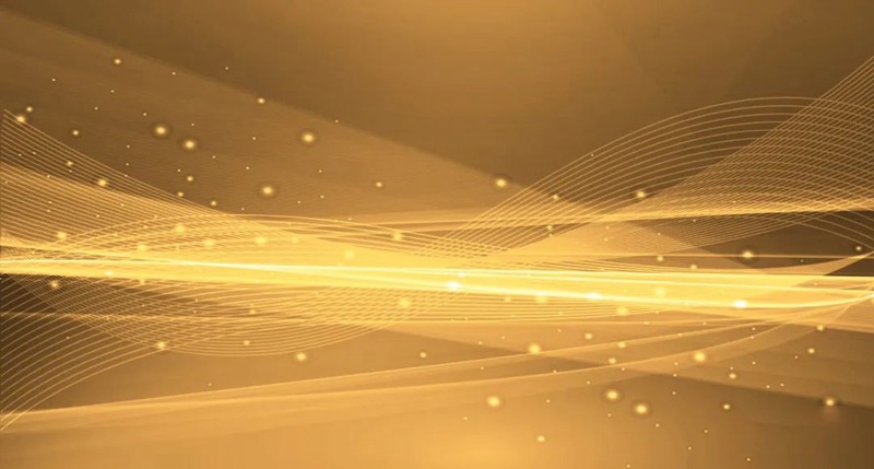 金色线条粒子光效背景图PSD海报模板 图片素材 sucaiwan.com