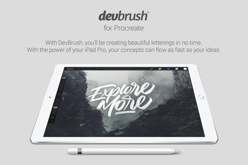 Procreate笔刷-DevBrush1.0手写艺术字体笔刷素材下载 笔刷资源 第3张-素材湾丨精选海外优质设计素材资源 Procreate笔刷-DevBrush1.0手写艺术字体笔刷素材下载 笔刷资源 sucaiwan.com