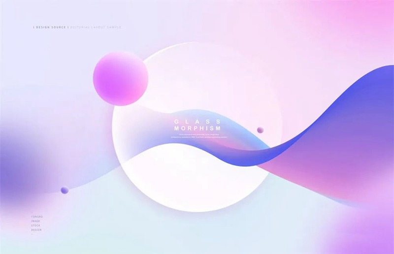 32款毛玻璃效果PSD模板合集 图片素材 sucaiwan.com