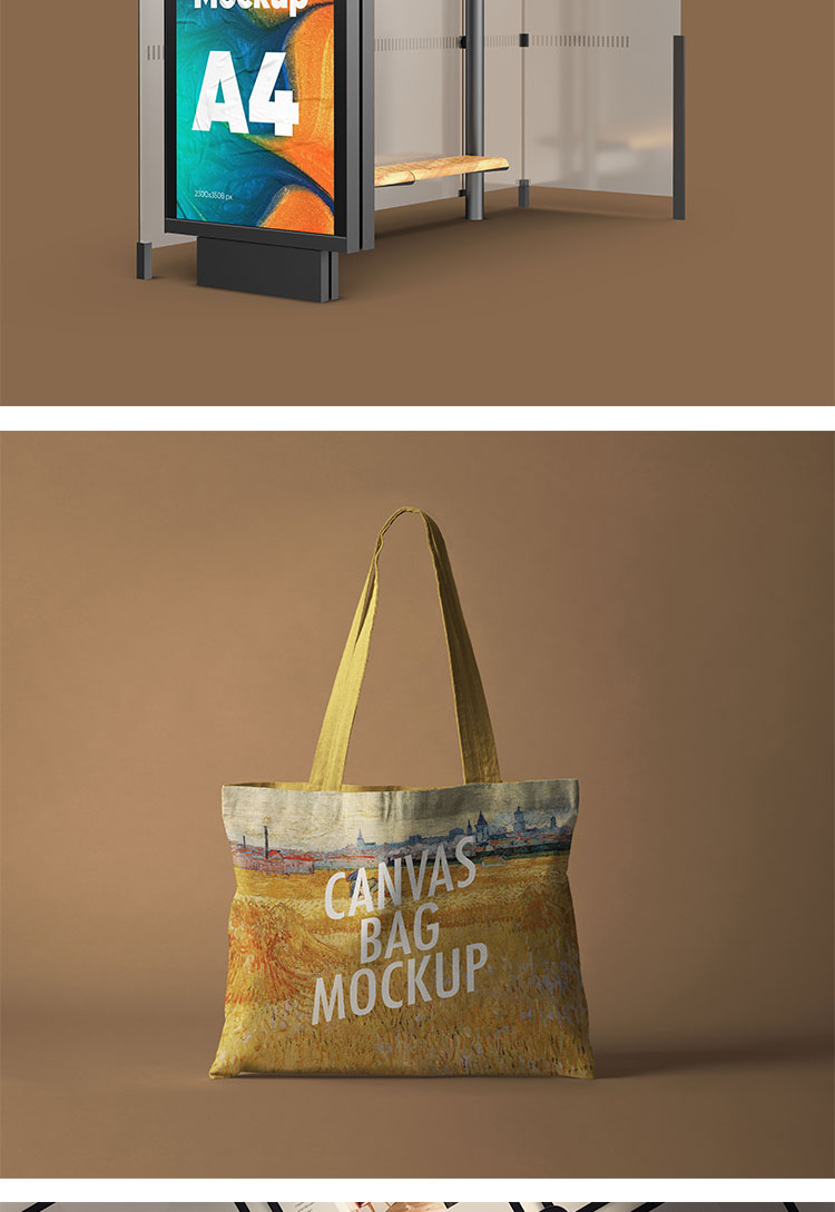 有朋友拿这套样机去面试，一面就录取了 图片素材 sucaiwan.com