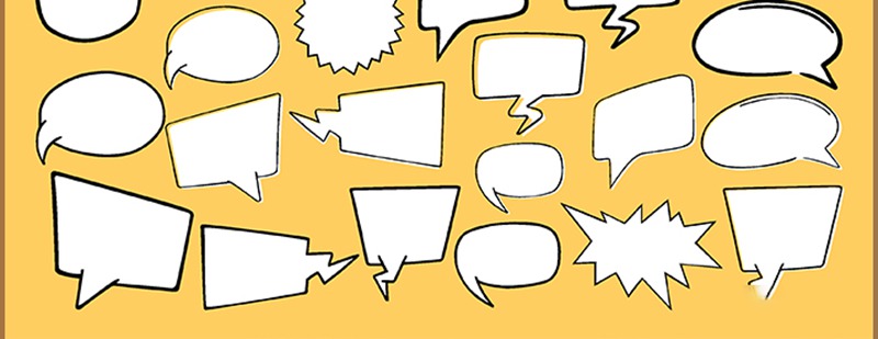 手绘卡通漫画对话框烟雾爆炸点PNG免扣AI矢量素材 图片素材 sucaiwan.com