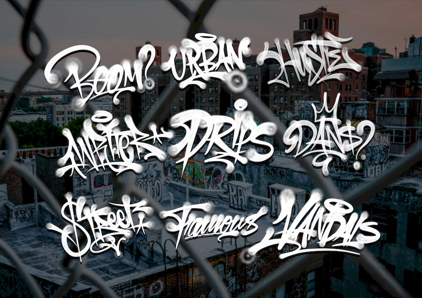 Procreate笔刷-涂鸦滴水飞溅艺术画笔笔刷资源下载 笔刷资源 sucaiwan.com