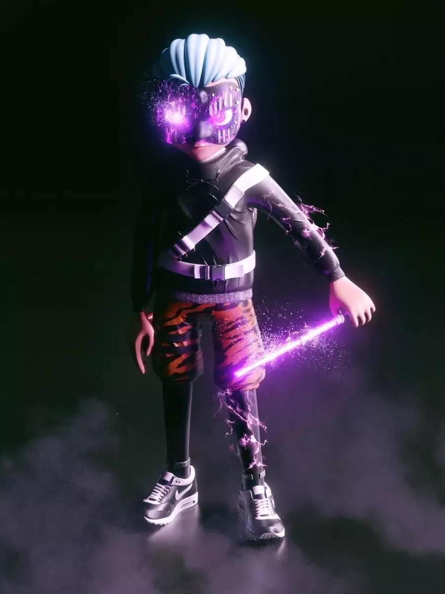 PS绘制3D卡通形象视频教程 图片素材 sucaiwan.com