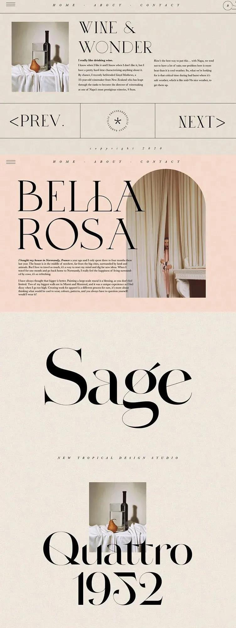 优雅轻奢酸性衬线10套 图片素材 sucaiwan.com