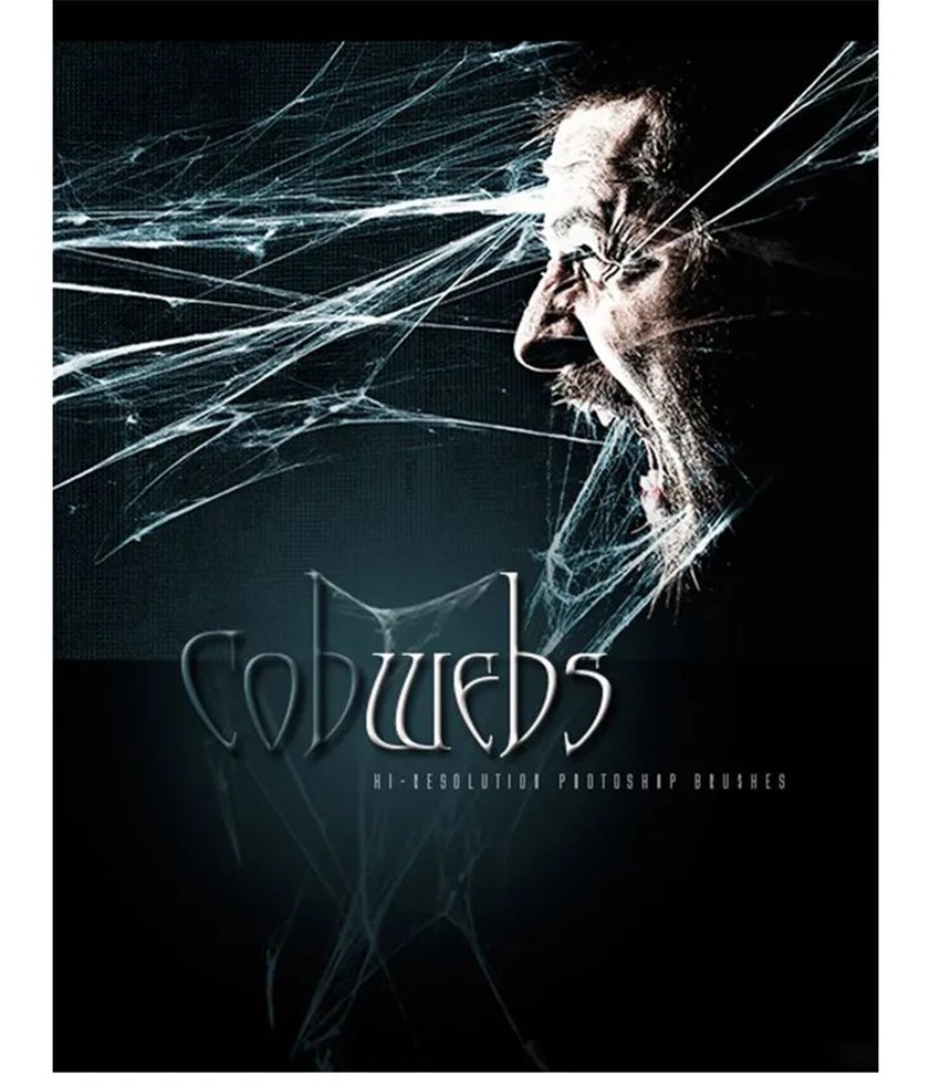 PS笔刷手绘抽象书法毛笔水墨素材包 笔刷资源 sucaiwan.com