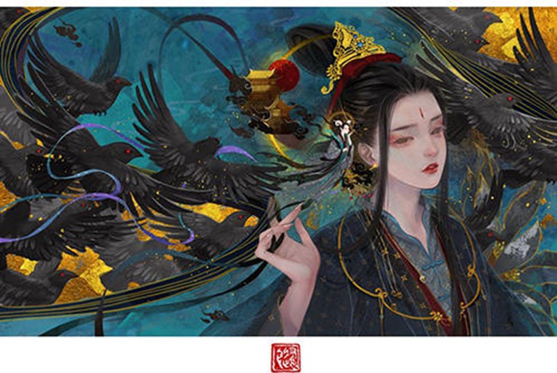 养猫画画的随随古风课大合集 设计教程 sucaiwan.com