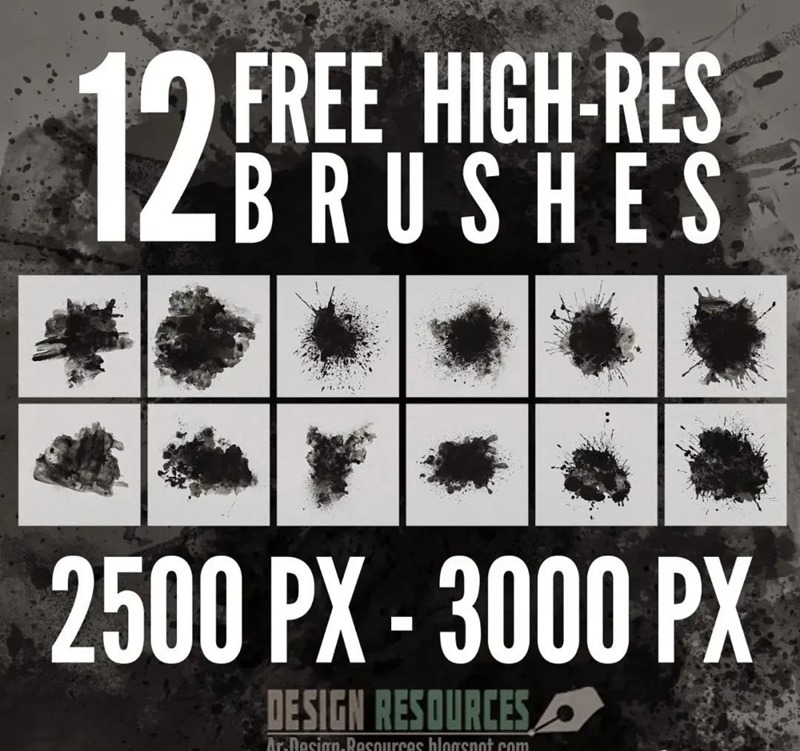 1000款水墨墨迹毛笔素材合集 图片素材 第7张-素材湾丨精选海外优质设计素材资源 1000款水墨墨迹毛笔素材合集 图片素材 sucaiwan.com