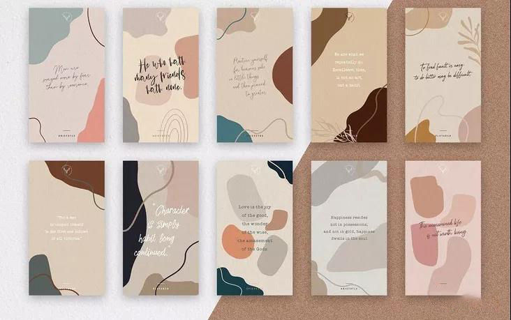 优秀纹理质感炫彩泡泡渐变背景素材合集 图片素材 sucaiwan.com