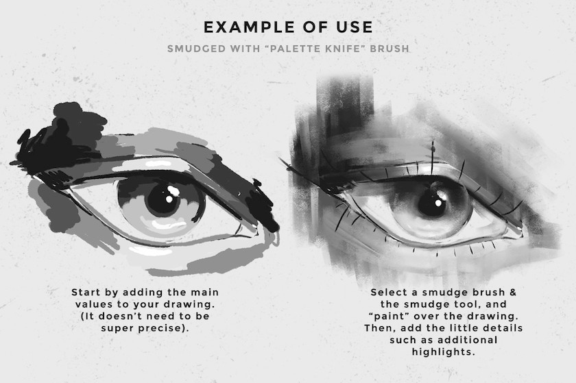 Procreate笔刷-木炭墨水水彩铅笔纹理颜色混合效果涂抹笔刷资源 笔刷资源 第3张-素材湾丨精选海外优质设计素材资源 Procreate笔刷-木炭墨水水彩铅笔纹理颜色混合效果涂抹笔刷资源 笔刷资源 sucaiwan.com