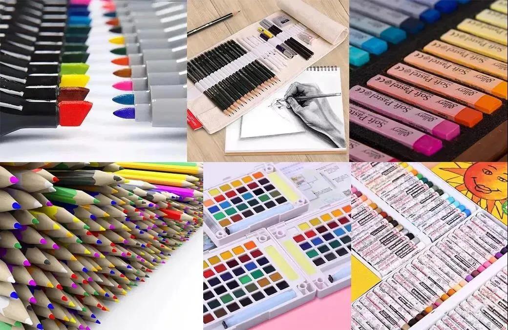 10000款PS笔刷合集，包含水彩、水墨、素描、纹理、油画、笔触、水粉、肌理等 笔刷资源 sucaiwan.com