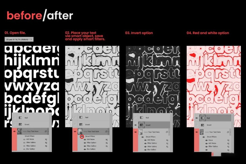 40款酸性噪点磨损毛刺毛边模糊故障文字效果样机 图片素材 sucaiwan.com