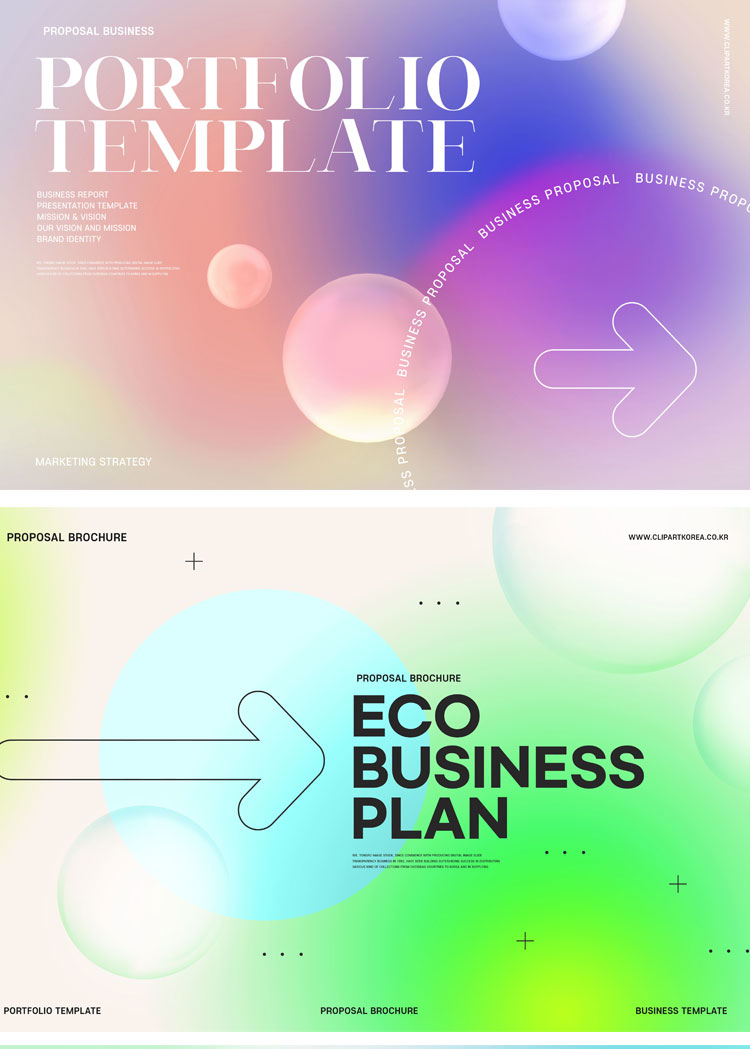 潮流酸性渐变背景PSD素材合集 图片素材 sucaiwan.com