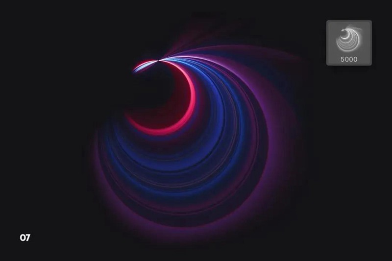 PS笔刷-绚丽的灯光效果photoshop笔刷素材集合 笔刷资源 sucaiwan.com