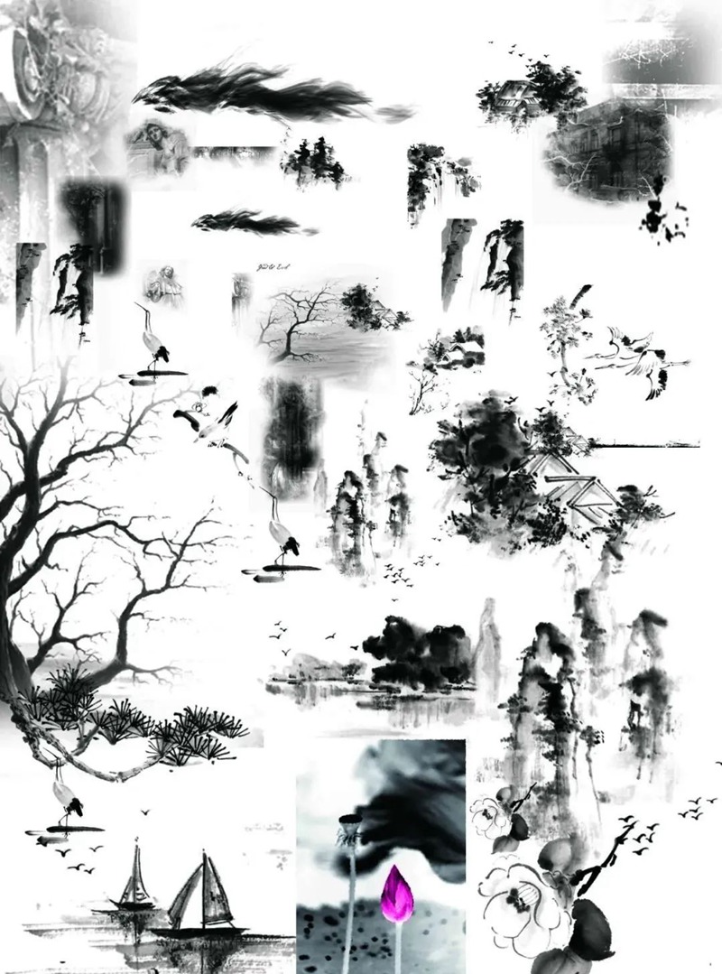 1000款水墨墨迹毛笔素材合集 图片素材 第9张-素材湾丨精选海外优质设计素材资源 1000款水墨墨迹毛笔素材合集 图片素材 sucaiwan.com