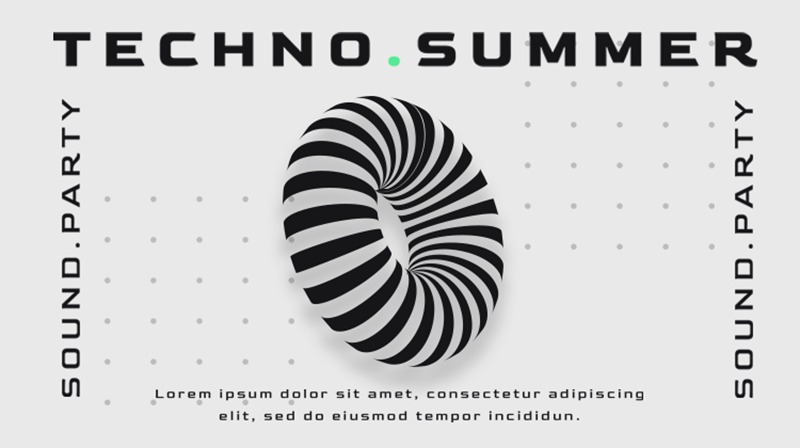 超设计感37款极简版式海报模板合集 图片素材 sucaiwan.com