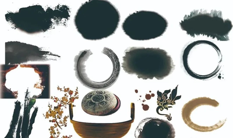 1000款水墨墨迹毛笔素材合集 图片素材 第10张-素材湾丨精选海外优质设计素材资源 1000款水墨墨迹毛笔素材合集 图片素材 sucaiwan.com