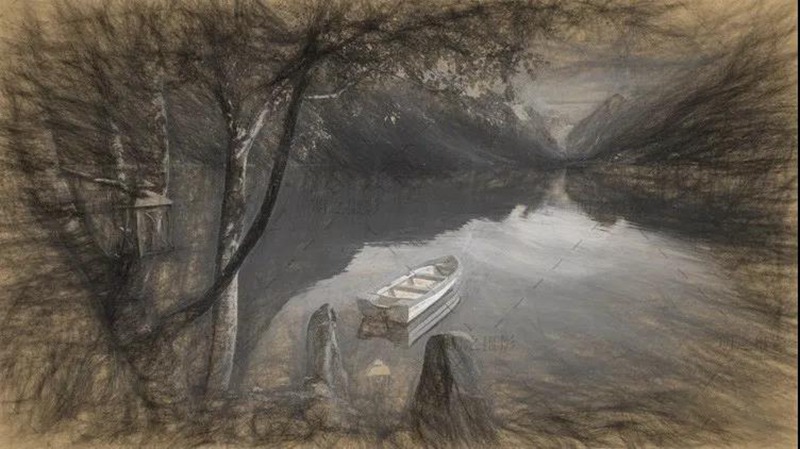 修图界的无敌插件！一键生成爆款手绘效果！ 插件预设 sucaiwan.com