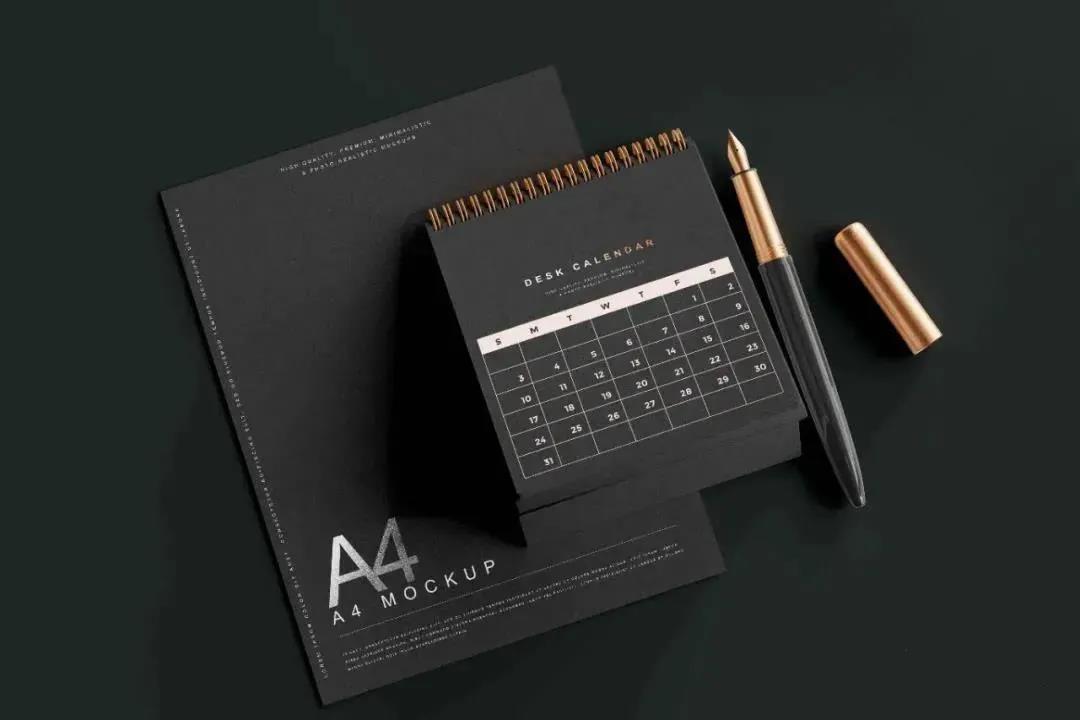 高端暗黑文具类文创VI样机模板合集 图片素材 第14张-素材湾丨精选海外优质设计素材资源 高端暗黑文具类文创VI样机模板合集 图片素材 sucaiwan.com