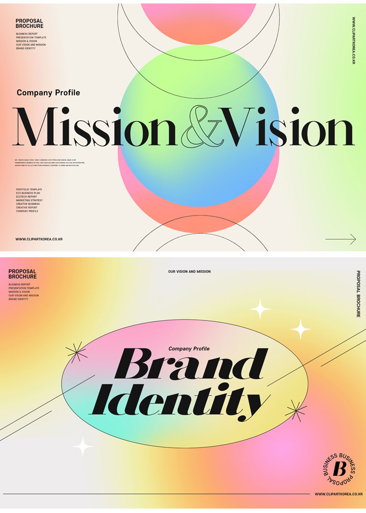 潮流酸性渐变背景PSD素材合集 图片素材 sucaiwan.com