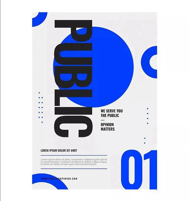 超设计感37款极简版式海报模板合集 图片素材 sucaiwan.com