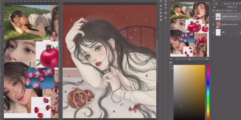 nutdream人像插画第六期 设计教程 第3张-素材湾丨精选海外优质设计素材资源 nutdream人像插画第六期 设计教程 sucaiwan.com