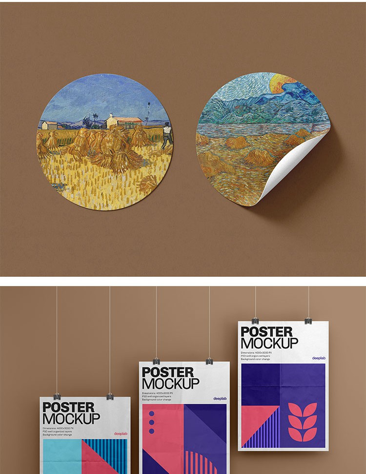 有朋友拿这套样机去面试，一面就录取了 图片素材 sucaiwan.com