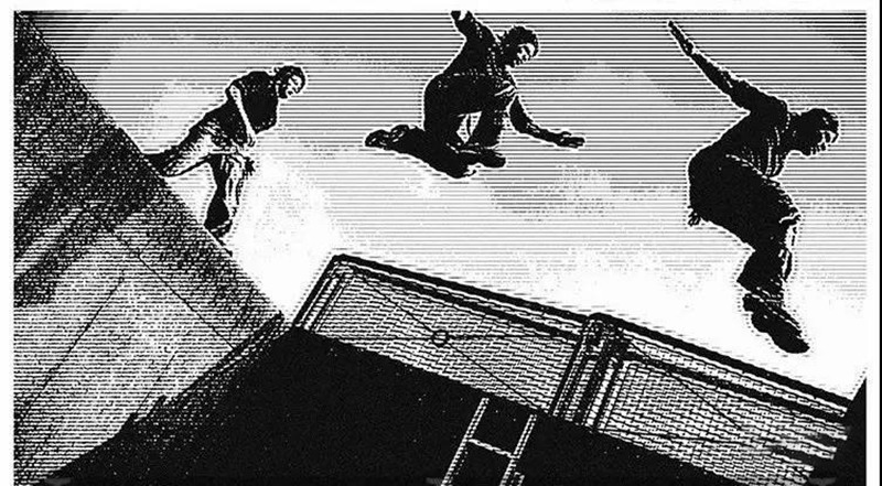 手绘黑白漫画效果特效照片生成样机 图片素材 sucaiwan.com