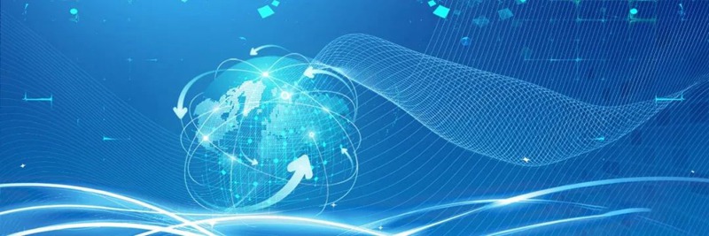 蓝色科技线条背景图海报banner模板 图片素材 sucaiwan.com