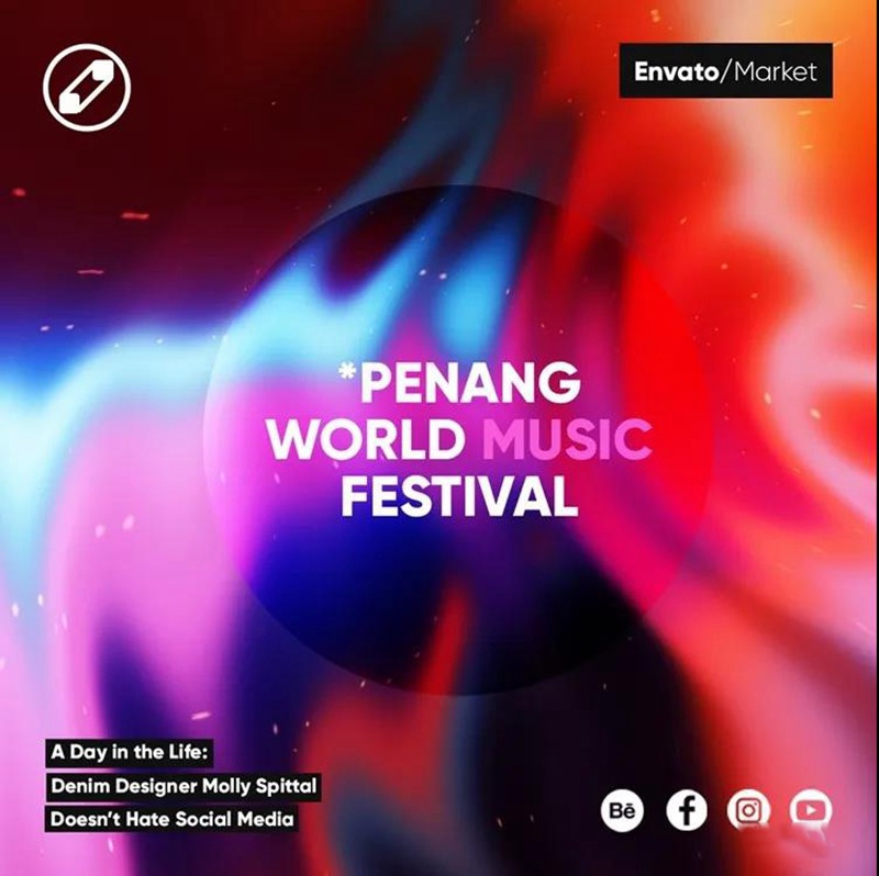 121款PS抽象渐变全息海报PSD模板 图片素材 sucaiwan.com