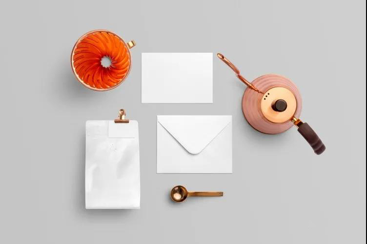 时尚简约国外咖啡品牌场景VI样机LOGO贴图展示模板 图片素材 sucaiwan.com