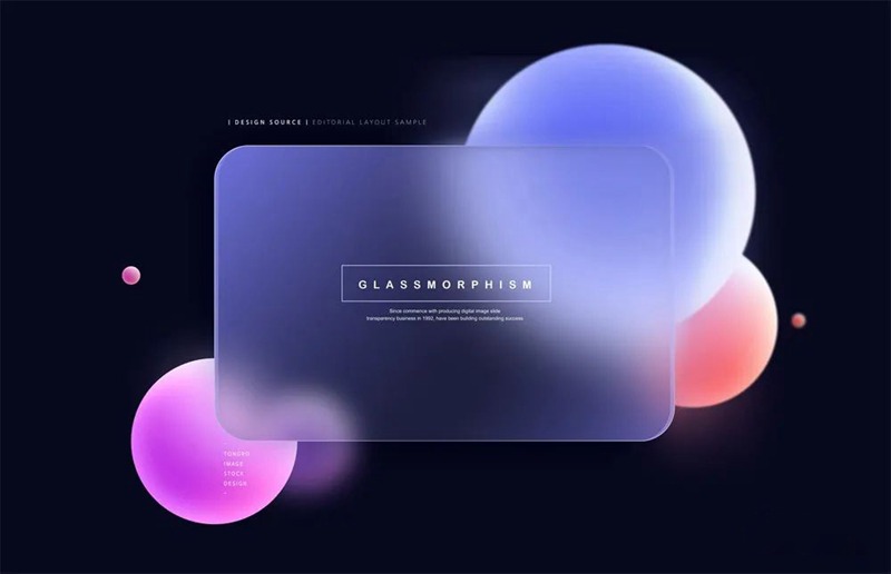 32款毛玻璃效果PSD模板合集 图片素材 sucaiwan.com