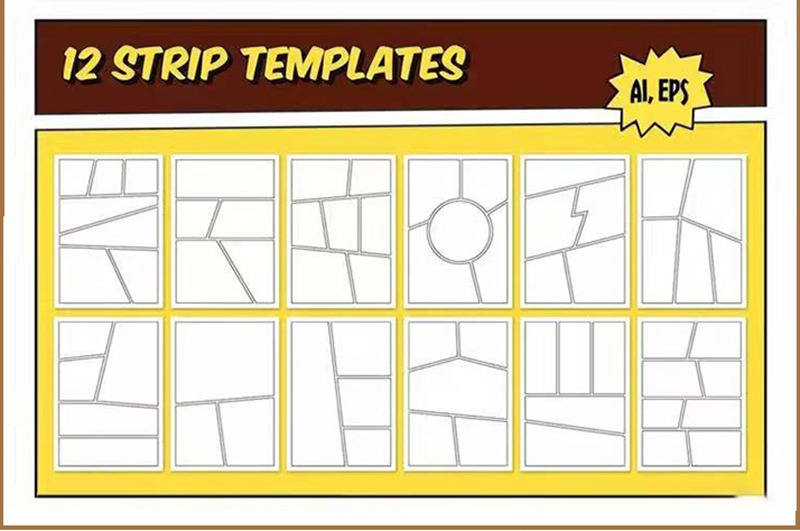手绘卡通漫画对话框烟雾爆炸点PNG免扣AI矢量素材 图片素材 sucaiwan.com