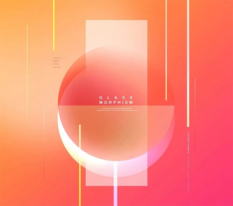 32款毛玻璃效果PSD模板合集 图片素材 sucaiwan.com