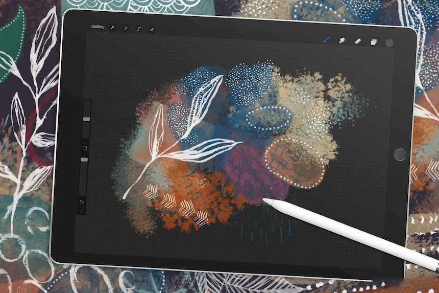 Procreate笔刷-抽象元素和植物花卉画笔笔刷素材 笔刷资源 第1张-素材湾丨精选海外优质设计素材资源 Procreate笔刷-抽象元素和植物花卉画笔笔刷素材 笔刷资源 sucaiwan.com