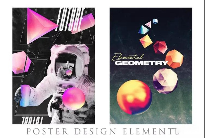 潮流元素透明玻璃几何水晶棱镜方块PNG设计素材 图片素材 sucaiwan.com