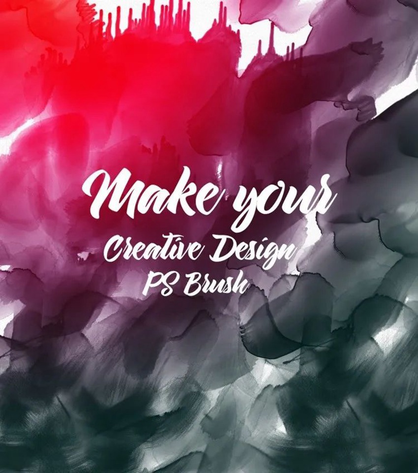 PS笔刷-水墨水彩中国风PS笔刷合集 笔刷资源 sucaiwan.com