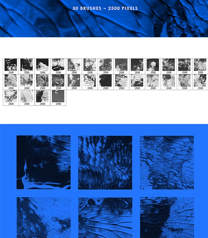 3000款Photoshop艺术肌理背景绘画笔刷 笔刷资源 sucaiwan.com