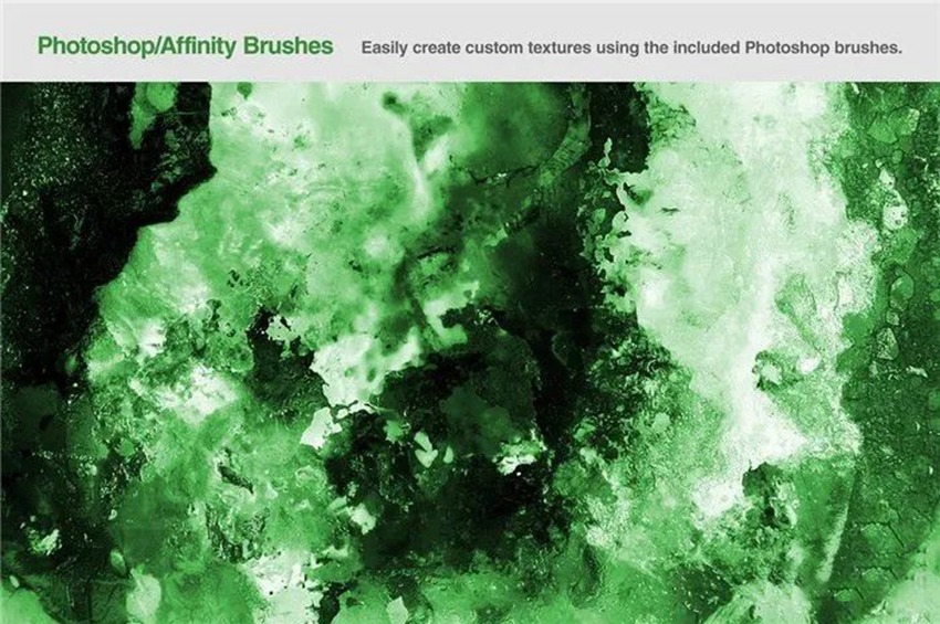 PS笔刷-高清油漆真漆颜料涂抹痕迹笔触画笔笔刷下载资源 笔刷资源 sucaiwan.com