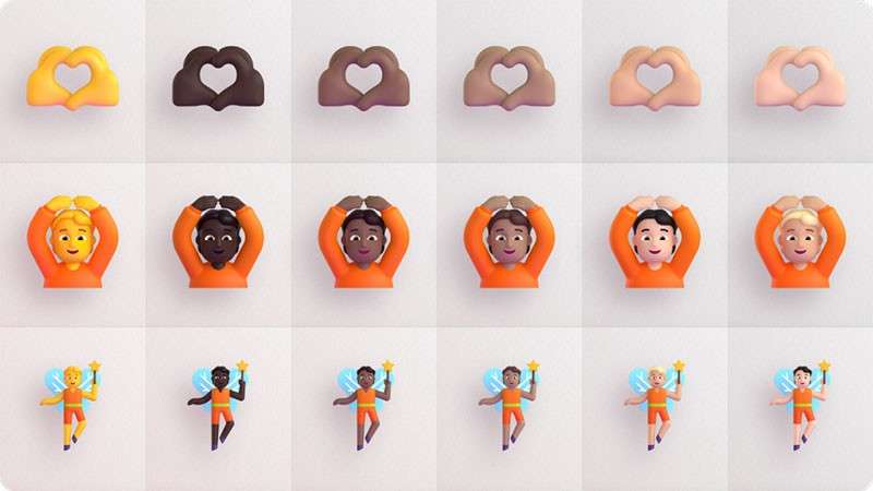1500+微软开源3D表情Emoji 图标素材 sucaiwan.com