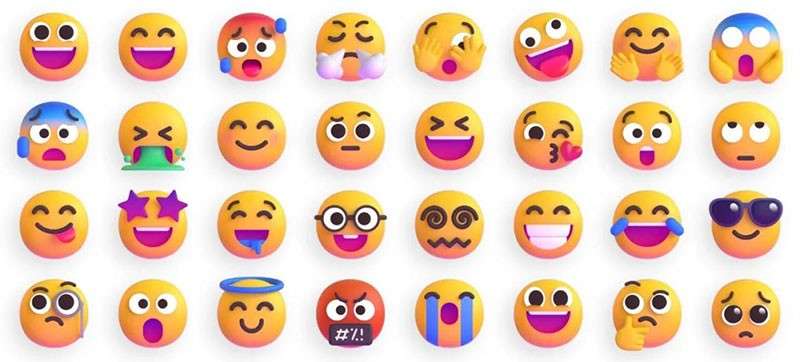 1500+微软开源3D表情Emoji 图标素材 sucaiwan.com