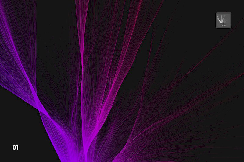 PS笔刷-渐变色发丝线条PS笔刷合集下载 笔刷资源 sucaiwan.com