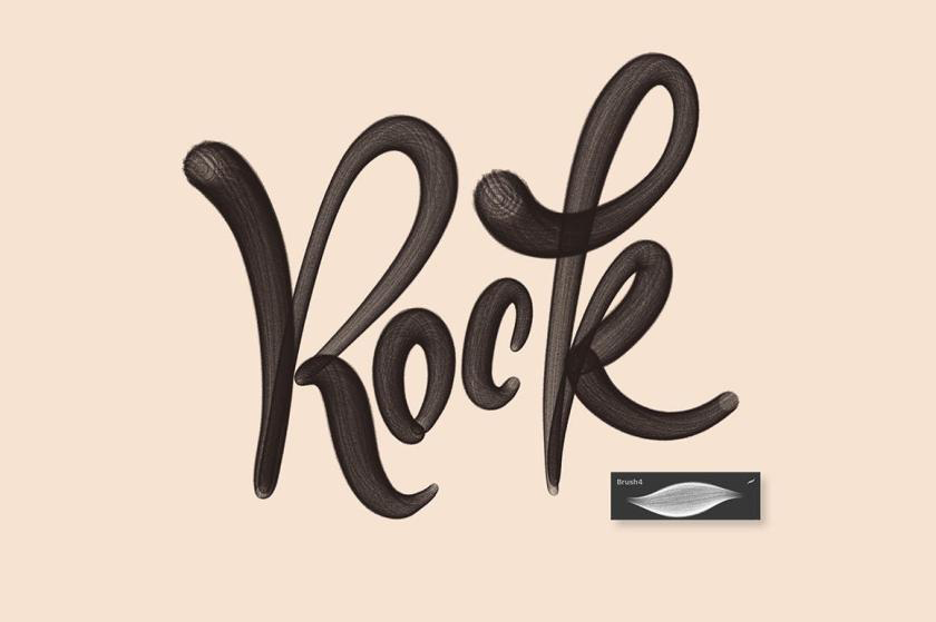 Procreate笔刷-毛笔字日式文字纹理效果笔刷素材资源 笔刷资源 sucaiwan.com