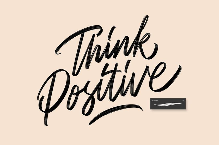 Procreate笔刷-毛笔字日式文字纹理效果笔刷素材资源 笔刷资源 sucaiwan.com