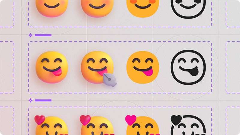 1500+微软开源3D表情Emoji 图标素材 sucaiwan.com