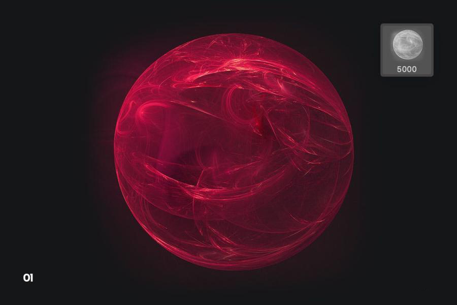 PS笔刷-高科技梦幻球状图案PS笔刷素材资源 笔刷资源 sucaiwan.com