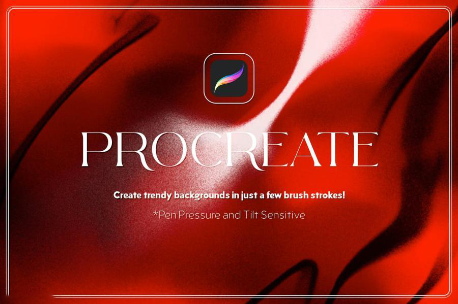 Procreate笔刷-喷雾颗粒纹理笔刷素材 笔刷资源 sucaiwan.com