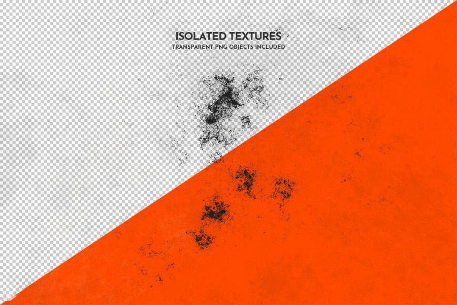 PS笔刷-粗糙脏乱裂纹图案PS笔刷素材 笔刷资源 sucaiwan.com