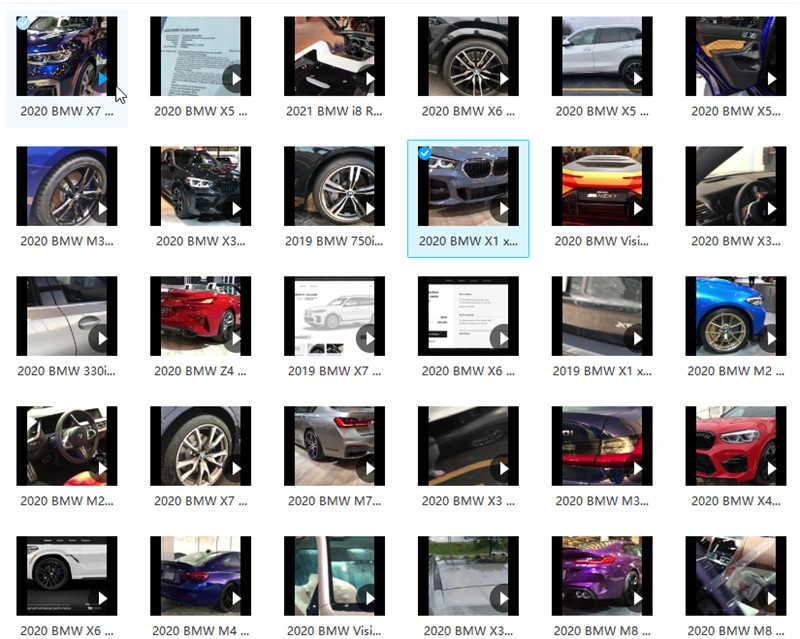 90个BMW宝马超清视频素材 短视频素材 sucaiwan.com